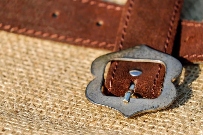 Repurposed Belt Bracelet